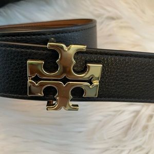 Tory Burch Reversible Logo Belt